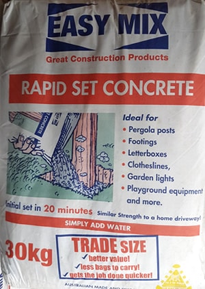 30kg Rapid Set Concrete