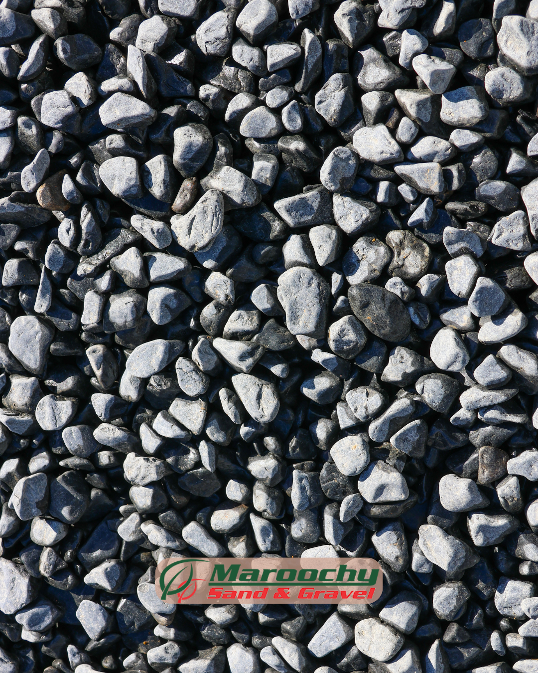 40mm Charcoal Pebble