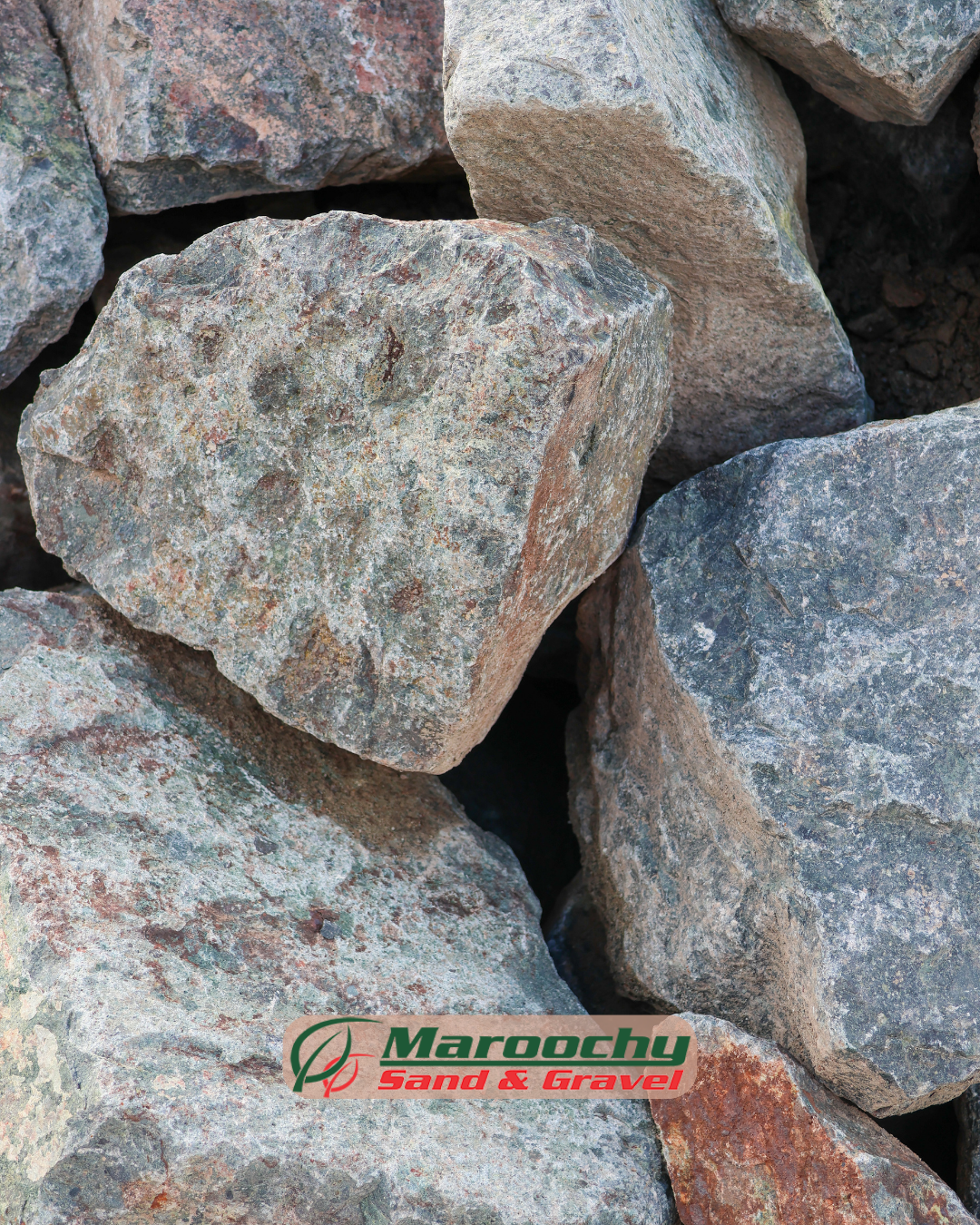 300 500mm Pitching Rock Sunshine Coast