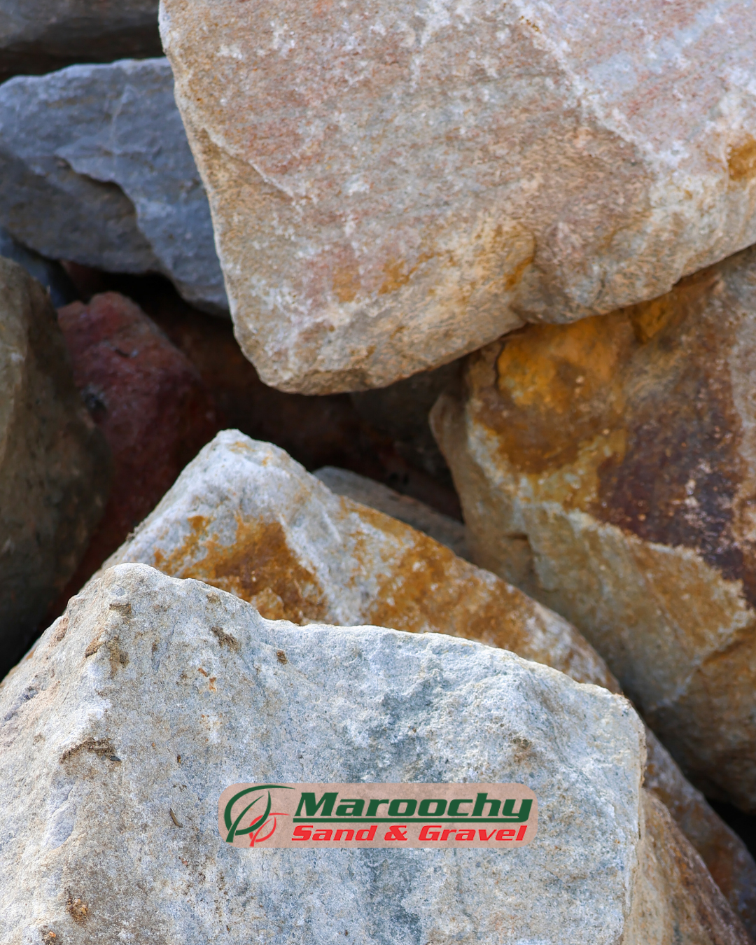 300 500mm Sandstone Boulders Sunshine Coast