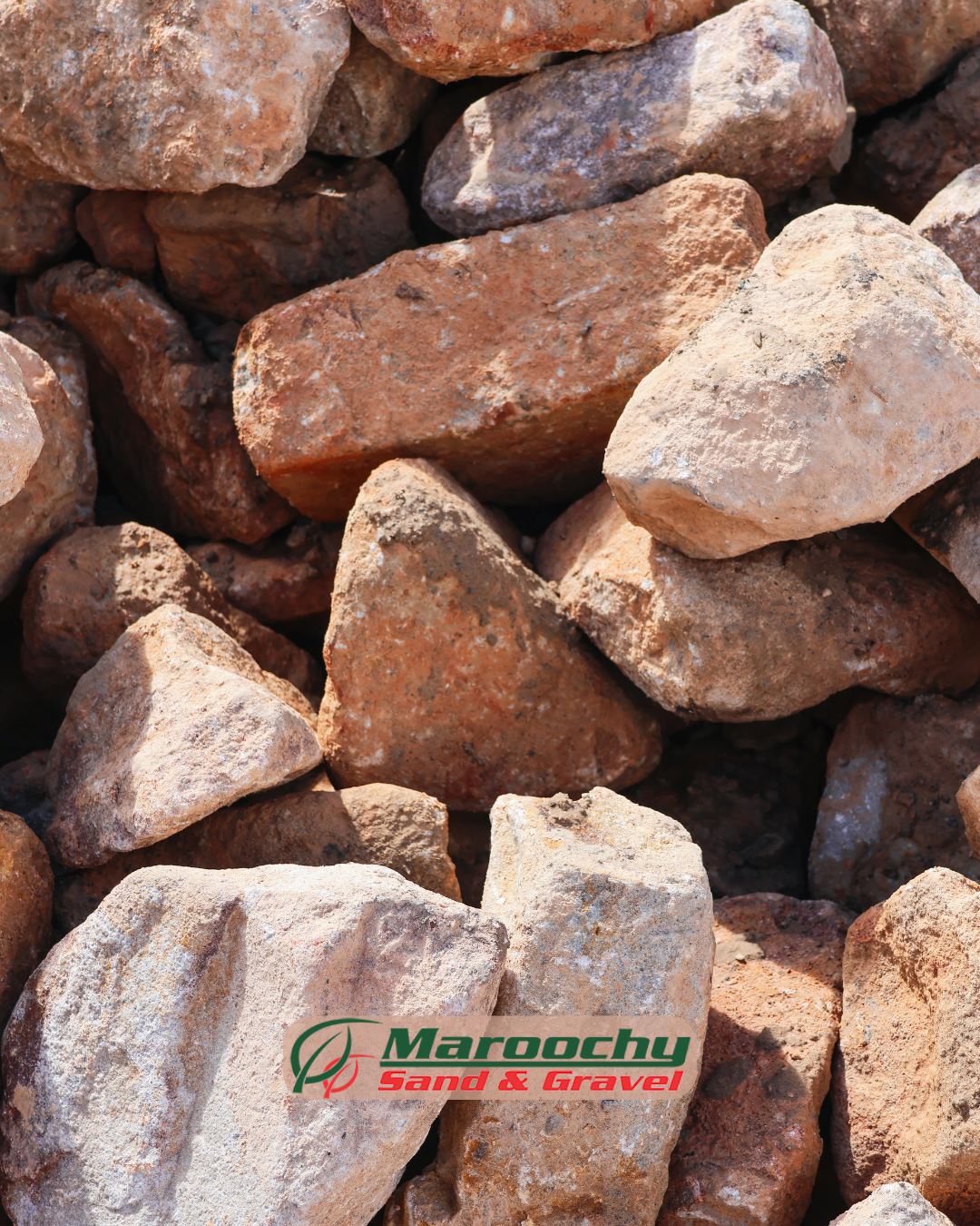 100 300mm Sandstone Boulders large rock supplier Sunshine Coast